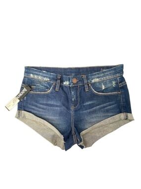 Blank NYC Jean Shorts “Twerk” Denim Size 26 = 4 nyc Cutoffs Cut Offs New NWT